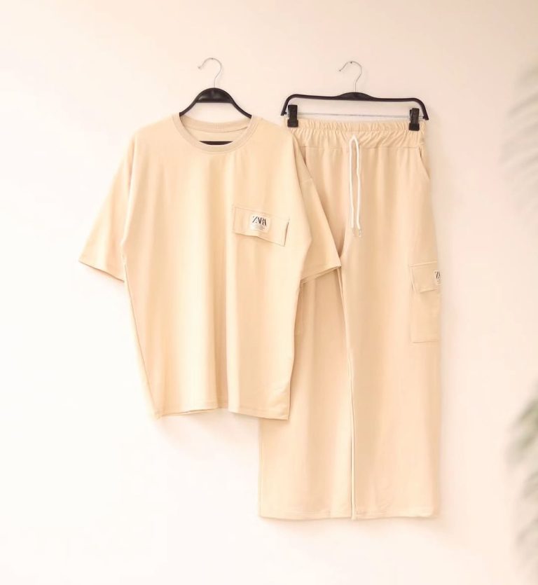 Ladies T-shirt and trouser set - Image 3