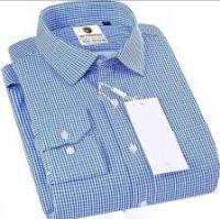 Cotton Official Formal Check Shirt - Image 7