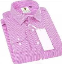 Cotton Official Formal Check Shirt - Image 4