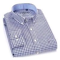 Cotton Official Formal Check Shirt - Image 2