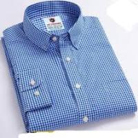 Cotton Official Formal Check Shirt - Image 10