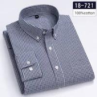 Cotton Official Formal Check Shirt - Image 12