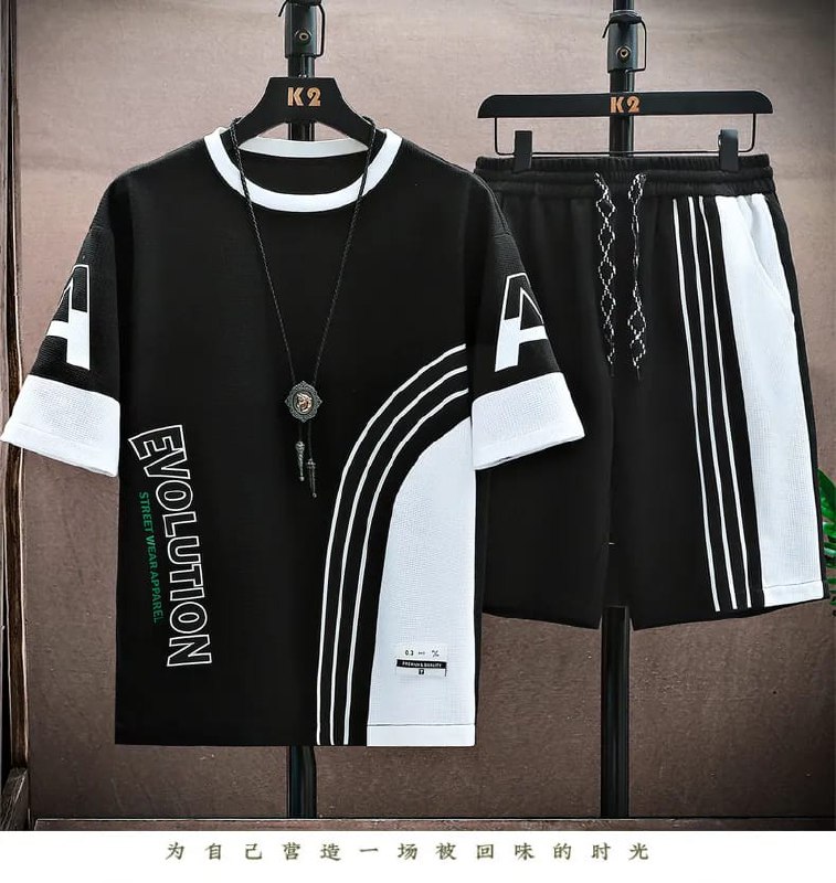 Combo Half T-Shirt And 3 Quarter Pants For Man - Image 7