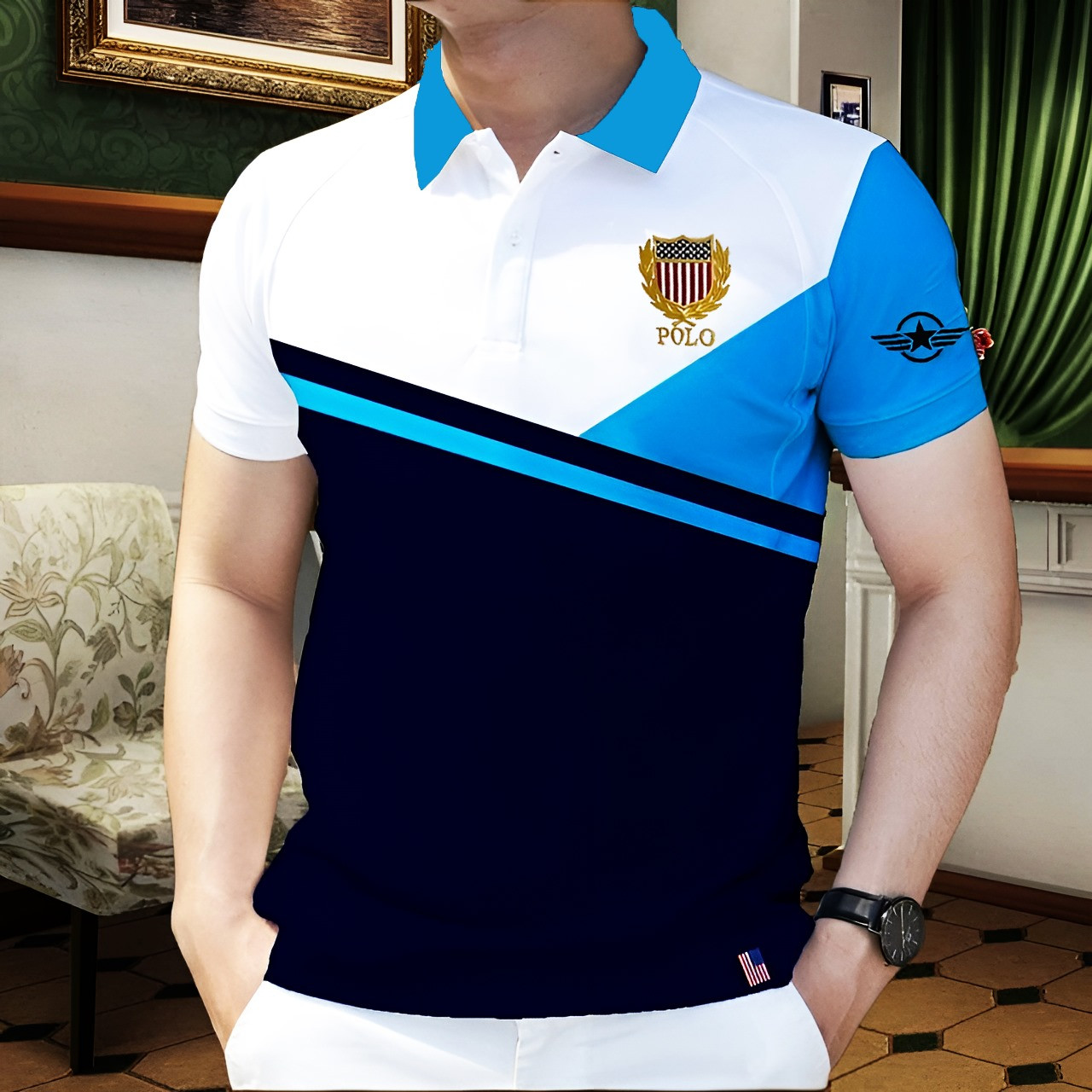 Exclusive Summer Half Sleeve Polo Shirt Code: CB 6064 - Image 2