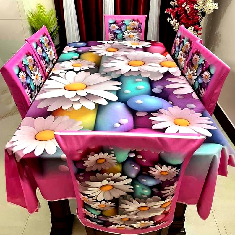 Original 3D Printed Dining Chair Table Cover