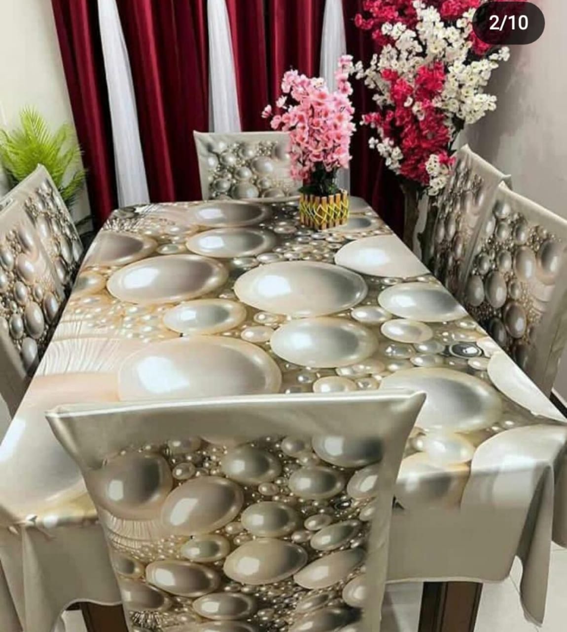Original 3D Printed Dining Chair Table Cover - Image 6