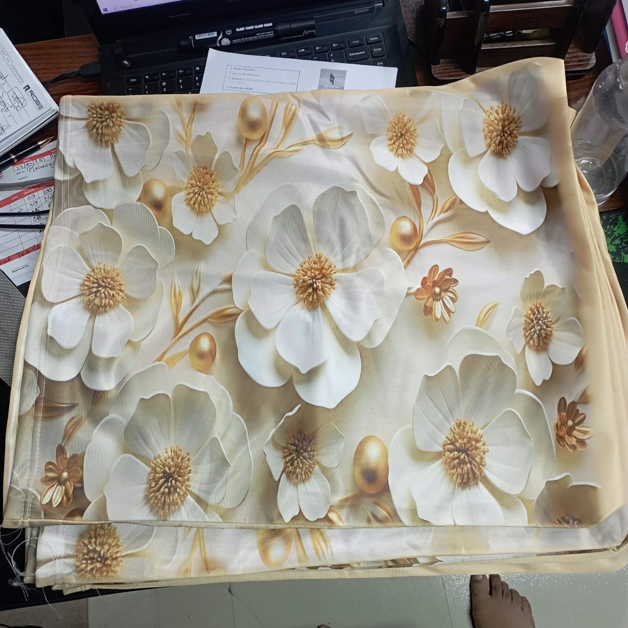 Original 3D Printed Dining Chair Table Cover - Image 3
