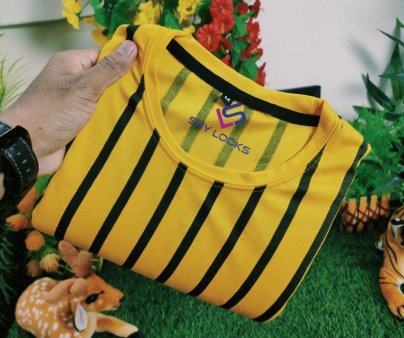Premium Striped T-Shirt - Image 3
