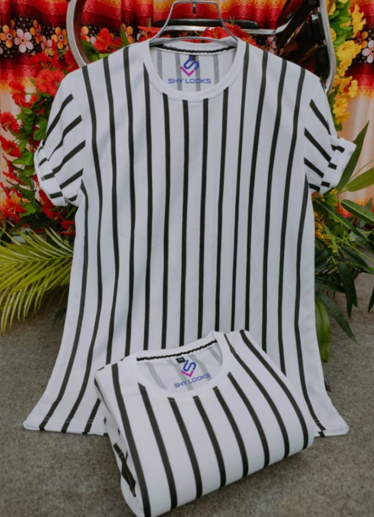 Premium Striped T-Shirt - Image 10