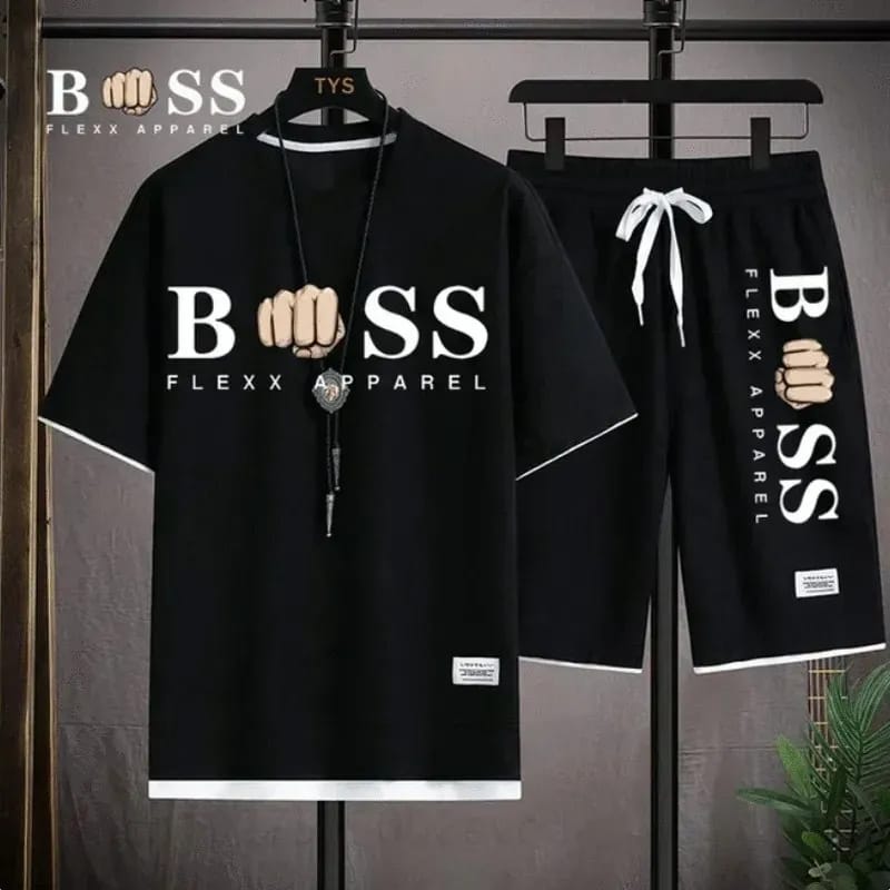 Combo Half T-Shirt And 3 Quarter Pants For Man - Image 17