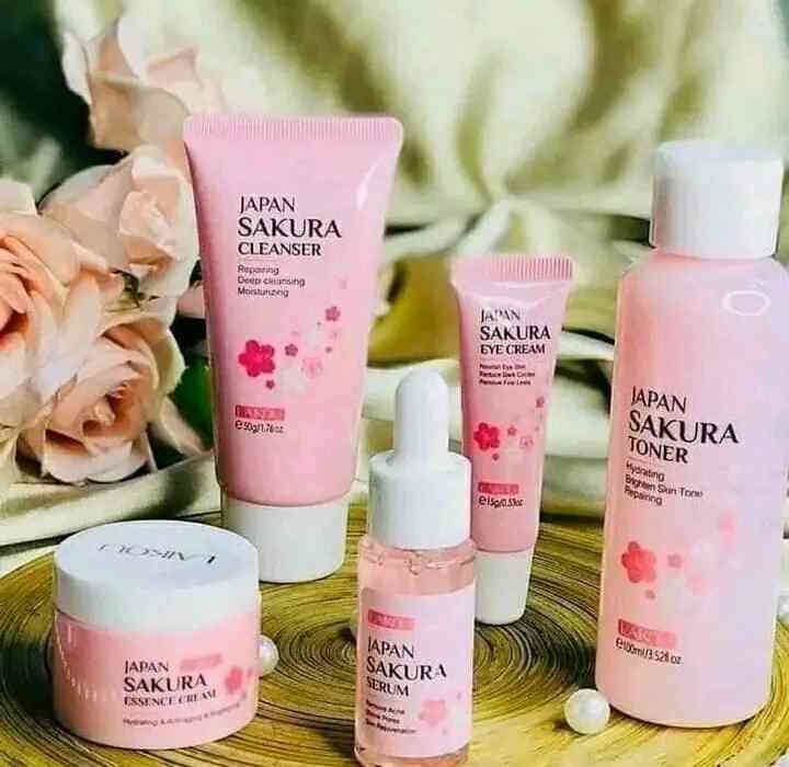 Japan Sakura Skin Care Combo Set
