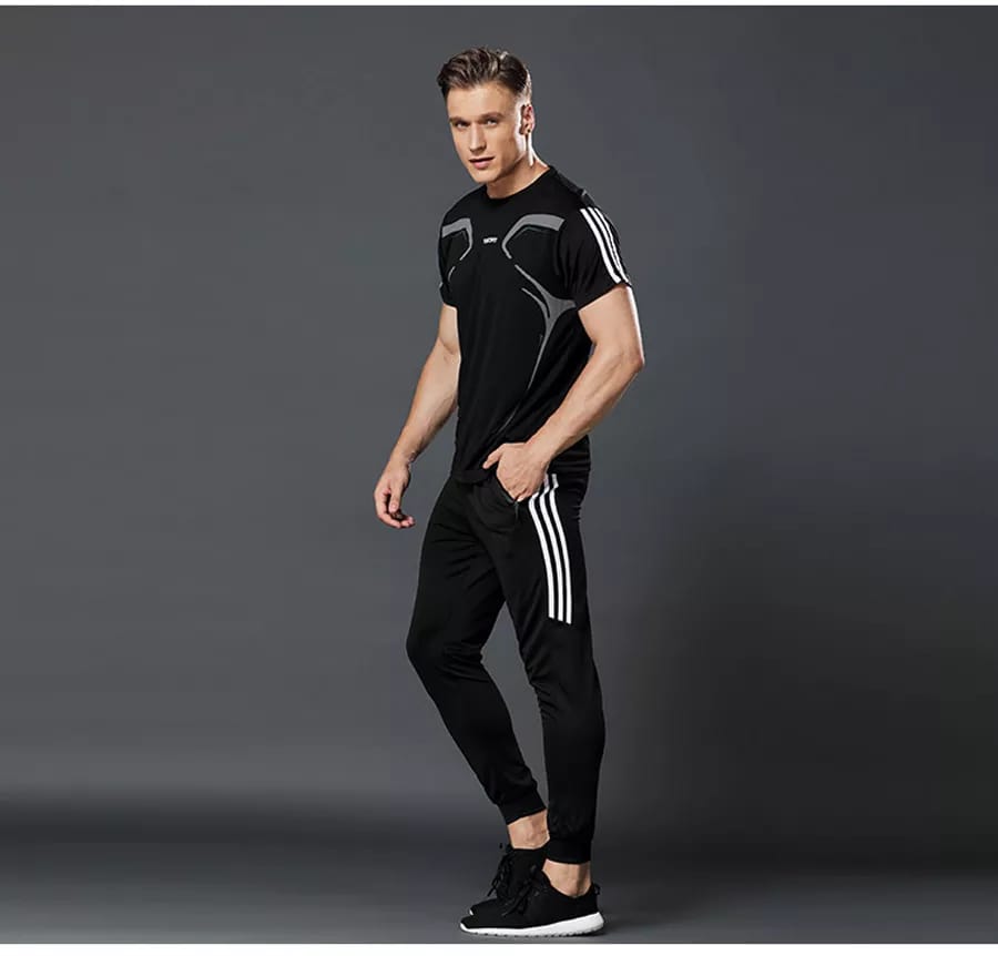 Stylish Sports T-Shirt & Trouser (2pc Set) - Image 2