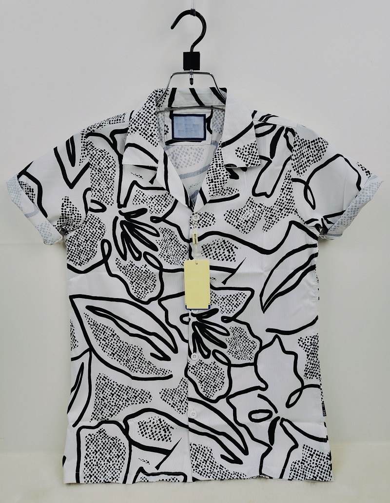Luxury China Spandex Cot Drooped Shoulder Shirt - Image 6