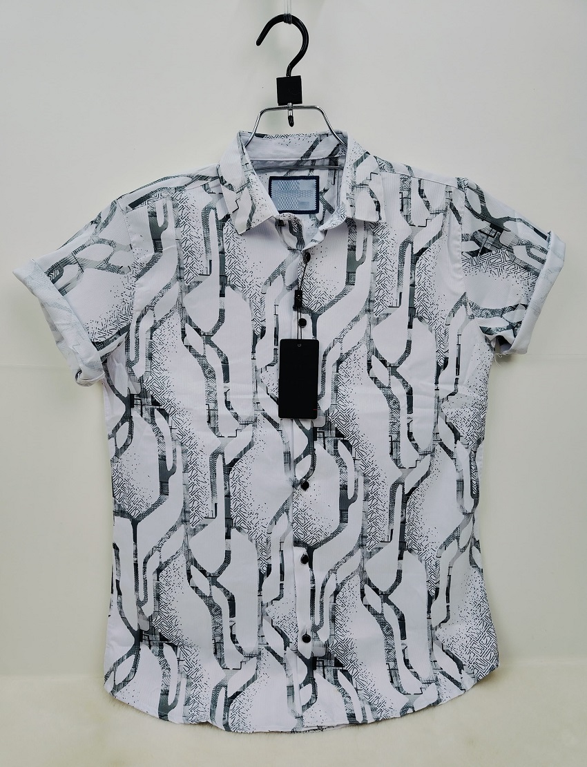 Luxury China Spandex Cot Drooped Shoulder Shirt - Image 4