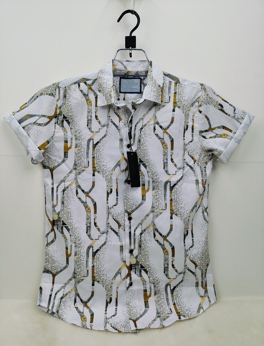 Luxury China Spandex Cot Drooped Shoulder Shirt - Image 3